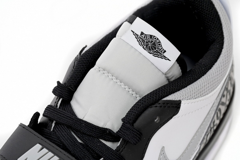 Air Jordan AJ312 White And Black Soot