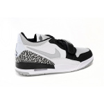 Air Jordan AJ312 White And Black Soot