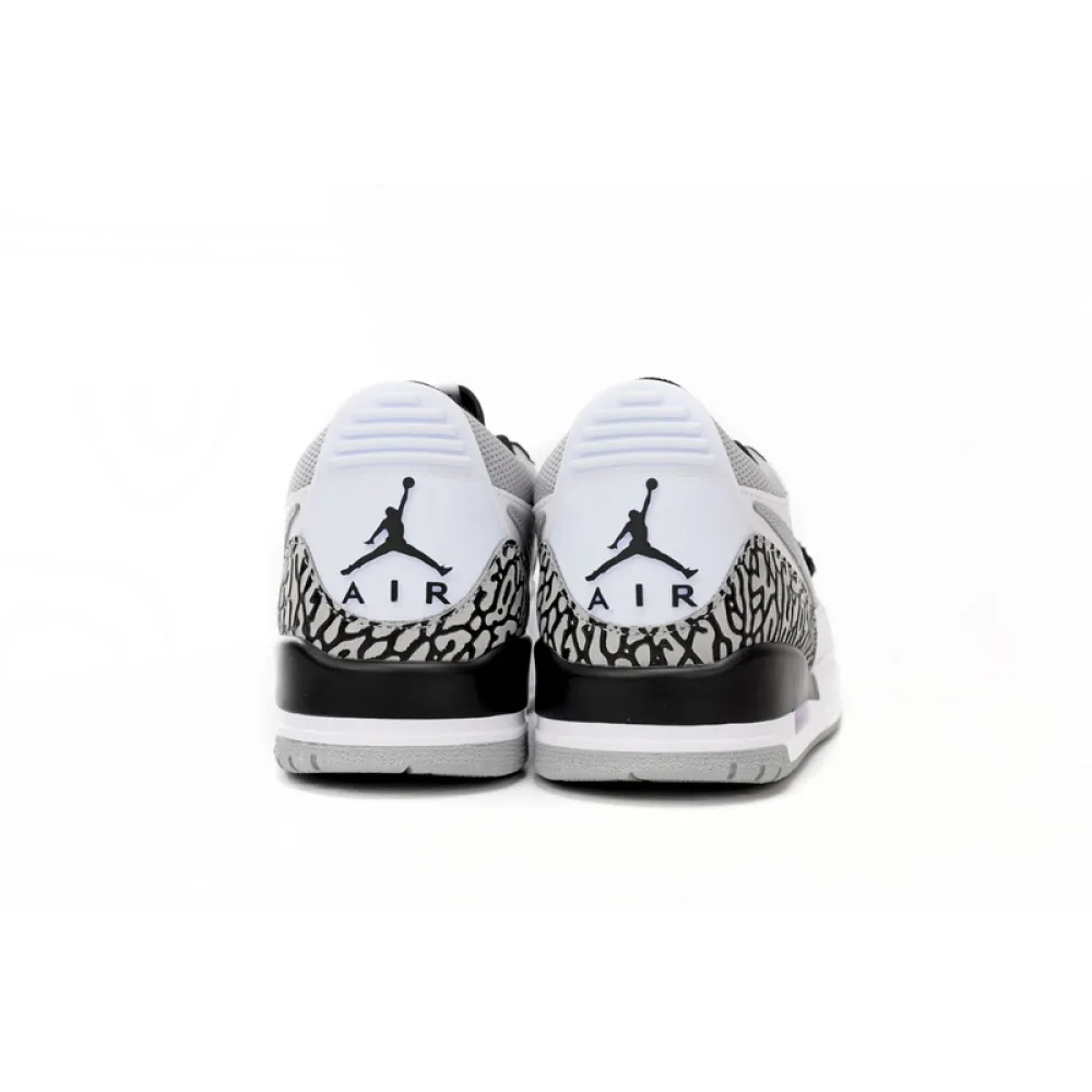Air Jordan AJ312 White And Black Soot