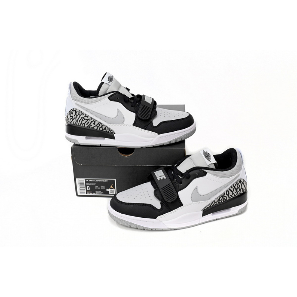 Air Jordan AJ312 White And Black Soot