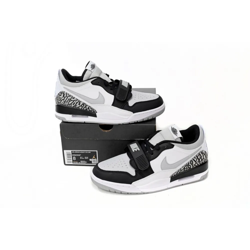 Air Jordan AJ312 White And Black Soot