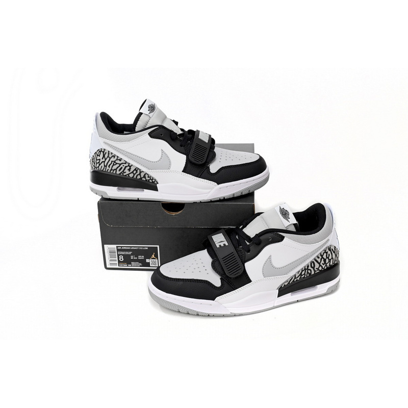 Air Jordan AJ312 White And Black Soot