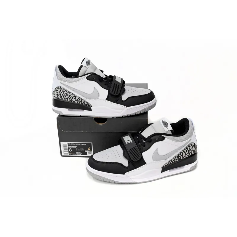 Air Jordan AJ312 White And Black Soot