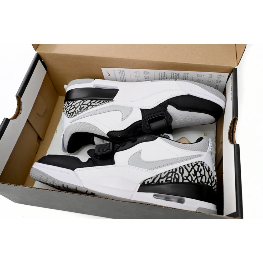 Air Jordan AJ312 White And Black Soot