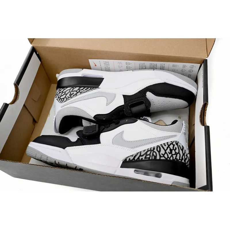 Air Jordan AJ312 White And Black Soot
