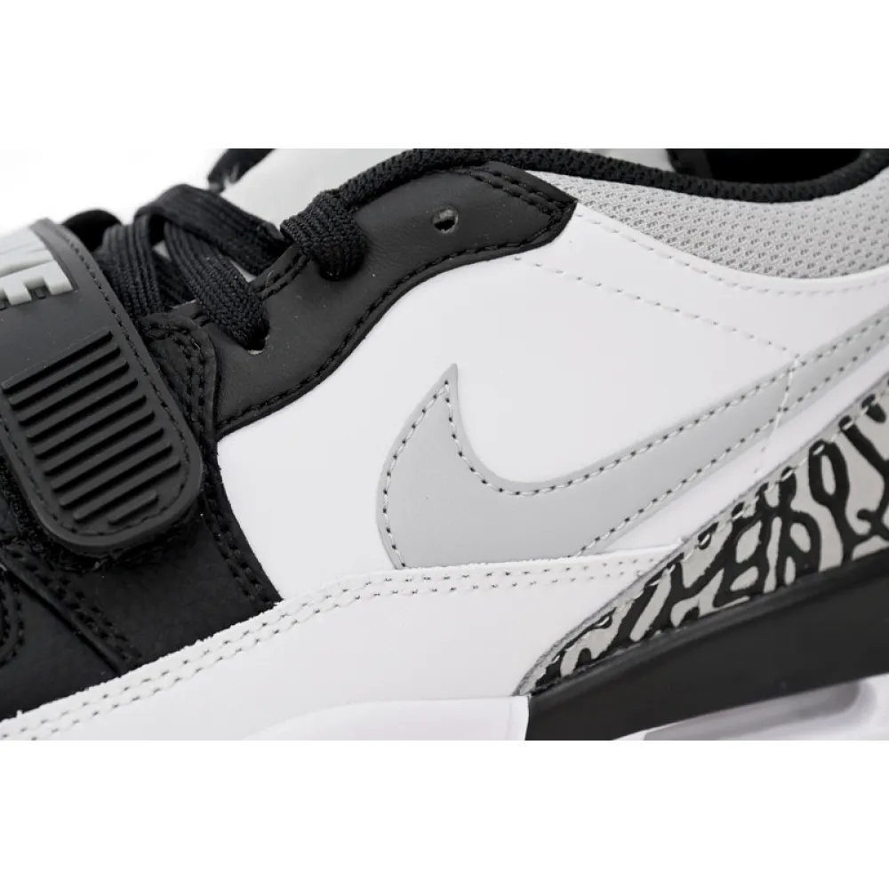 Air Jordan AJ312 White And Black Soot