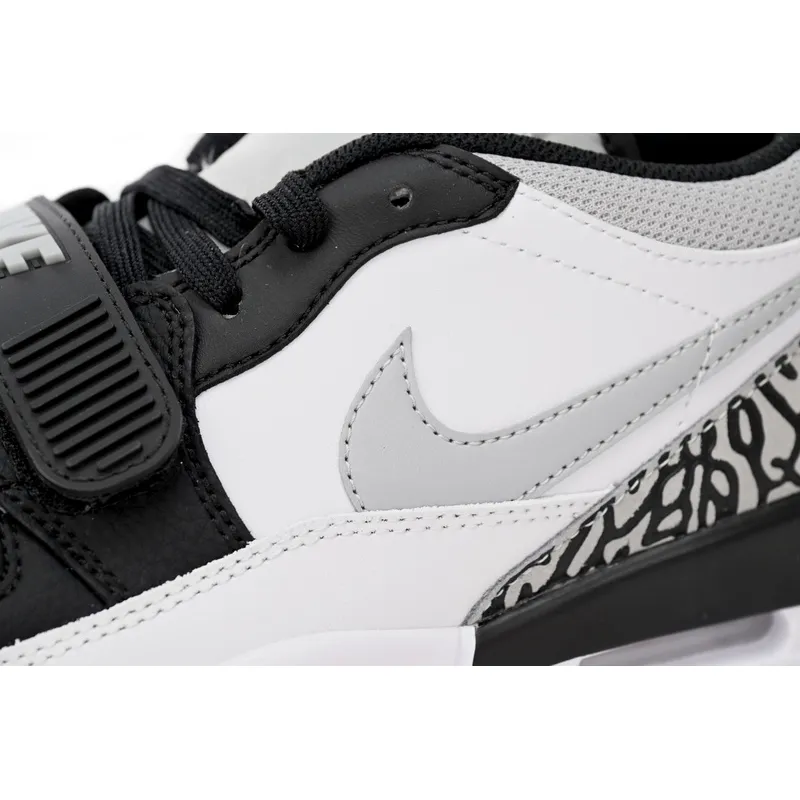 Air Jordan AJ312 White And Black Soot