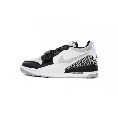 Air Jordan AJ312 White And Black Soot 01