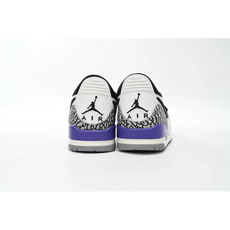Air Jordan AJ312 White Yellow Purple