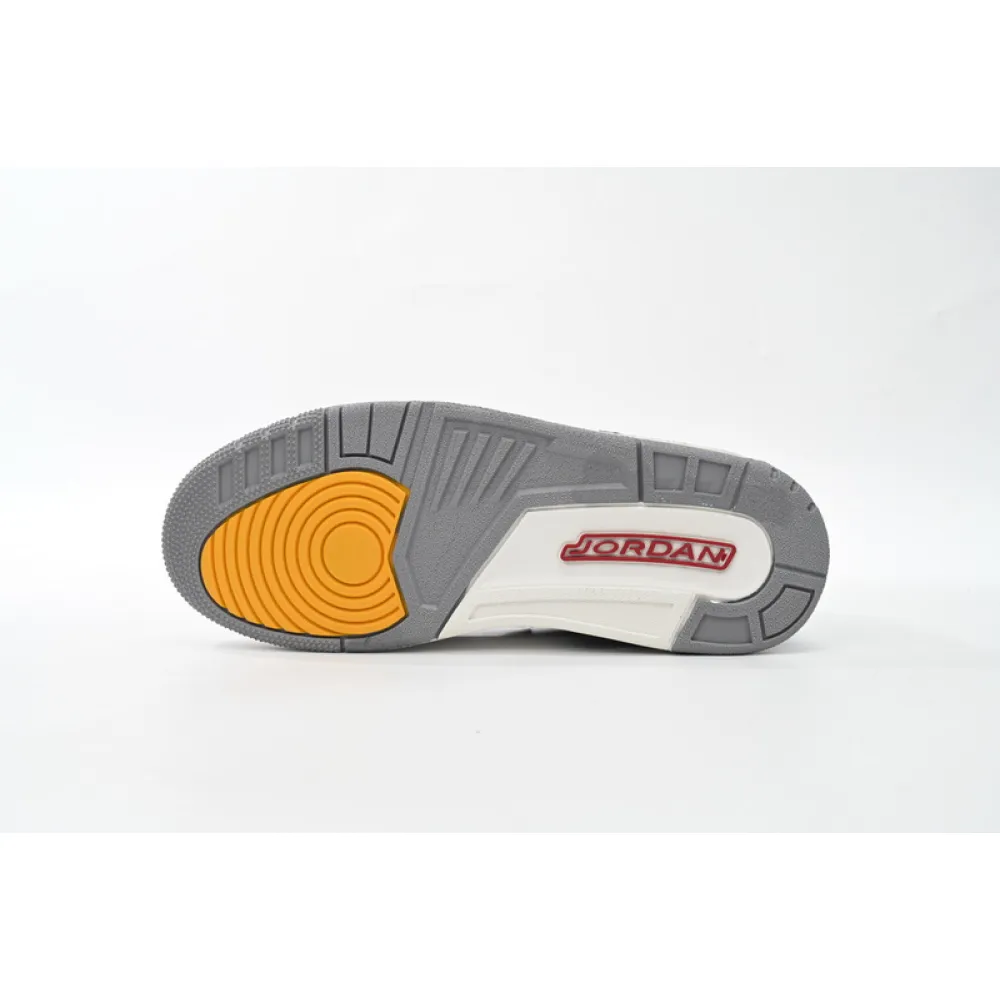 Air Jordan AJ312 White Yellow Purple