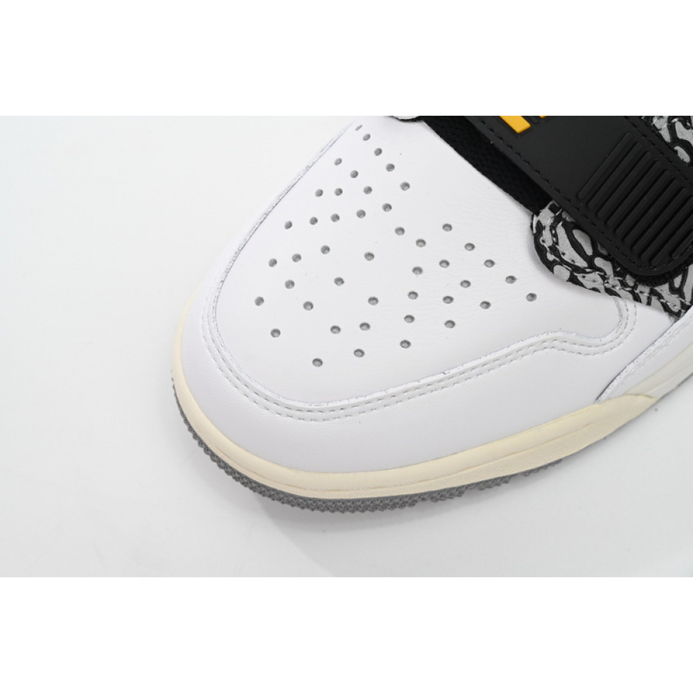 Air Jordan AJ312 White Yellow Purple