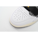 Air Jordan AJ312 White Yellow Purple