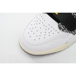 Air Jordan AJ312 White Yellow Purple