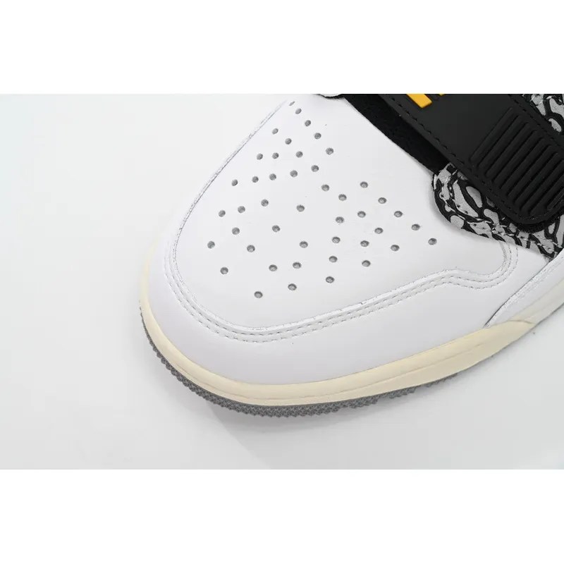 Air Jordan AJ312 White Yellow Purple