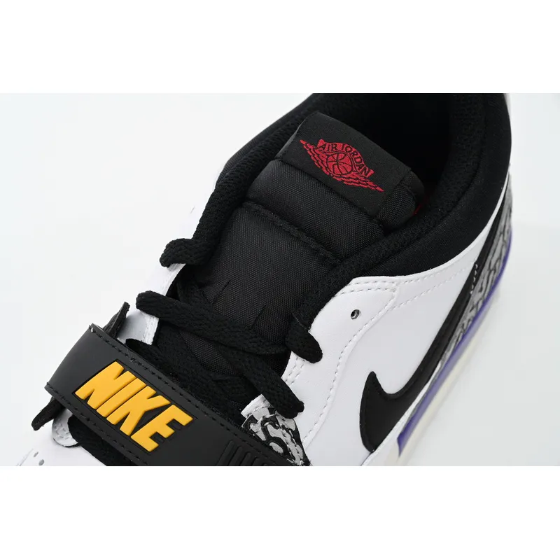 Air Jordan AJ312 White Yellow Purple