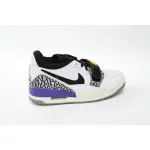 Air Jordan AJ312 White Yellow Purple