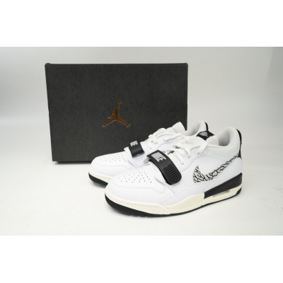 Air Jordan Legacy 312 Low White and Black 02