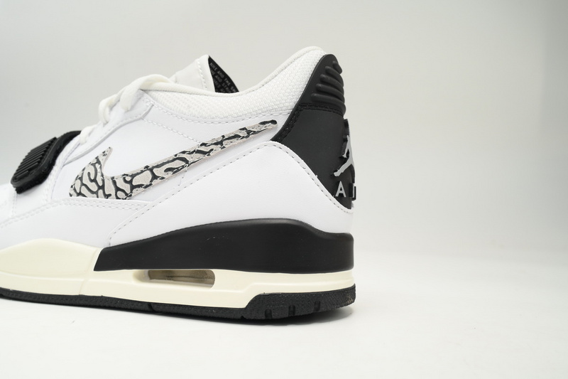 Air Jordan Legacy 312 Low White and Black