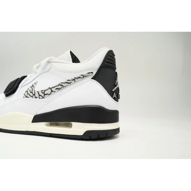 Air Jordan Legacy 312 Low White and Black