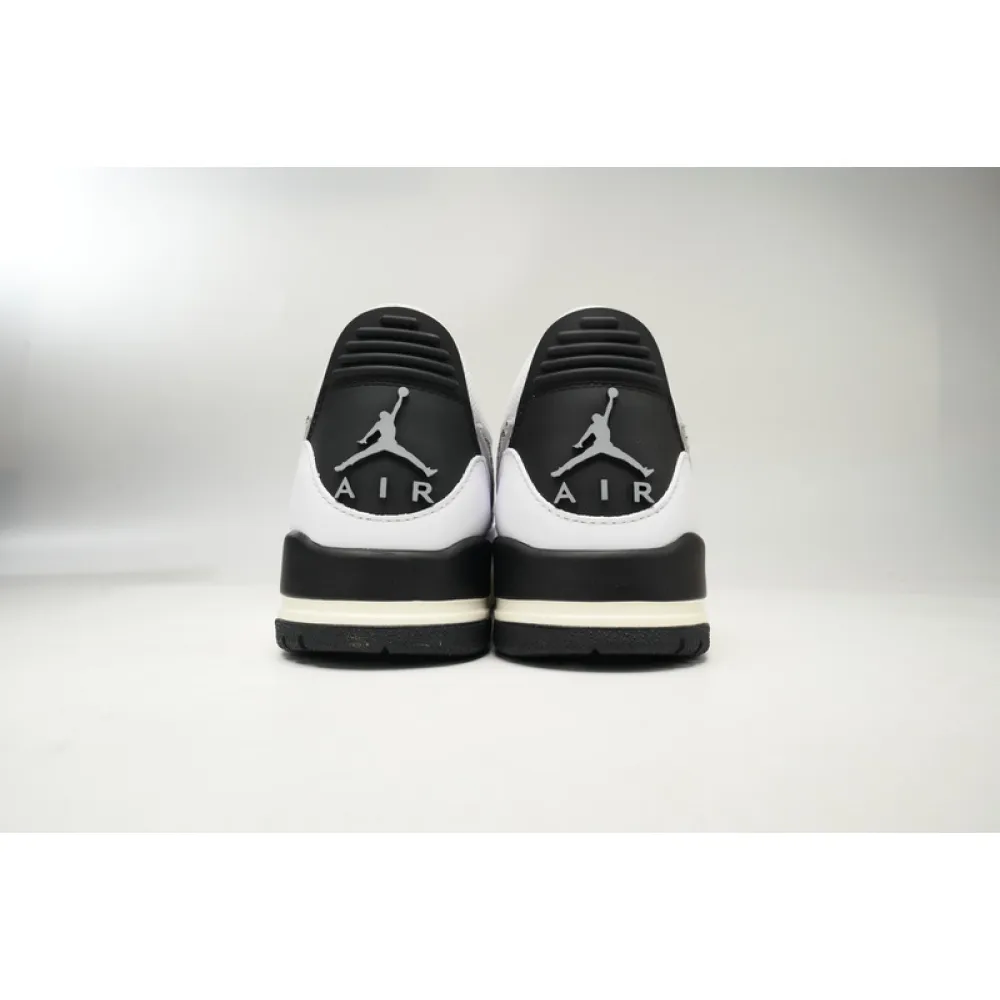 Air Jordan Legacy 312 Low White and Black