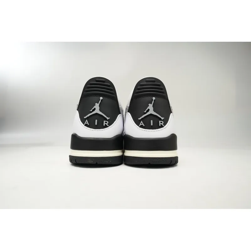 Air Jordan Legacy 312 Low White and Black