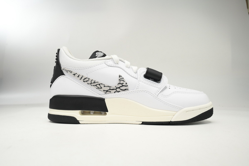 Air Jordan Legacy 312 Low White and Black