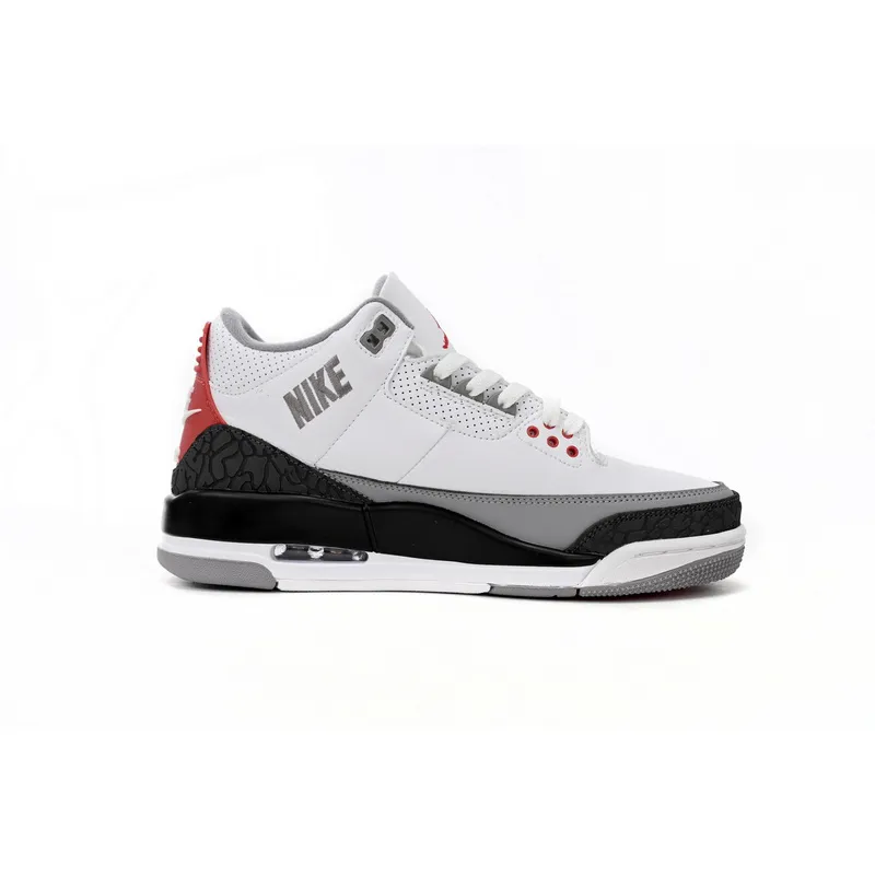 LS Air Jordan 3 “Tinker” White Manuscript