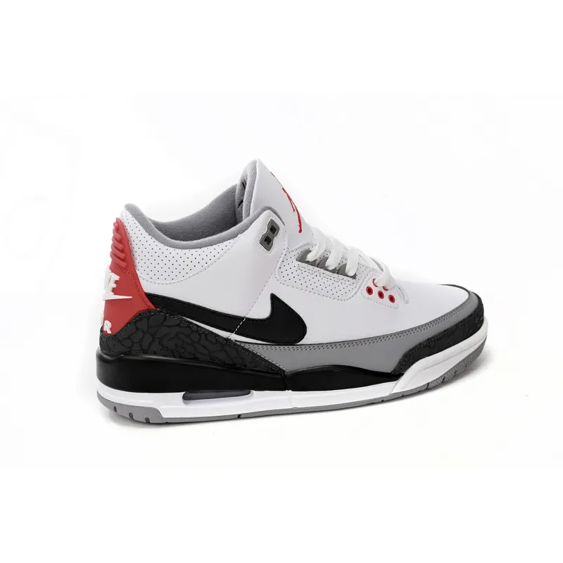 LS Air Jordan 3 “Tinker” White Manuscript