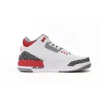 LS Air Jordan 3 OG “Fire Red” Vintage Flame Red