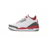 LS Air Jordan 3 OG “Fire Red” Vintage Flame Red