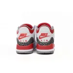 LS Air Jordan 3 OG “Fire Red” Vintage Flame Red