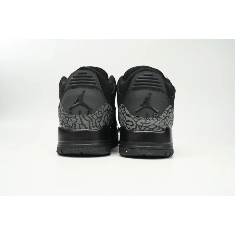 LS Air Jordan 3 Retro Black Cat