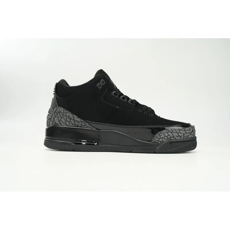 LS Air Jordan 3 Retro Black Cat