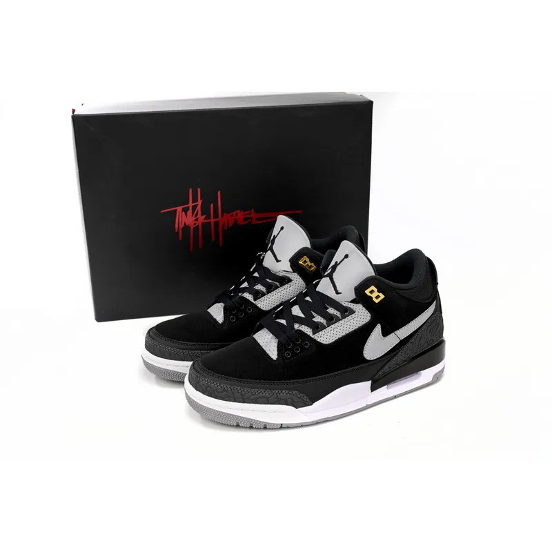 LS Air Jordan 3 Tinker “Black Cement”