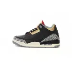 LS Air Jordan 3 WMNS “Black Gold”