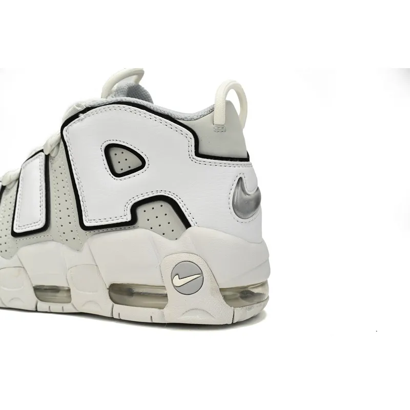 Nike Air More Uptempo '96 White and Black Edges