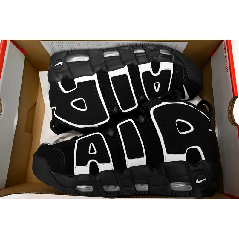 Nike Air More Uptempo "Black/White"