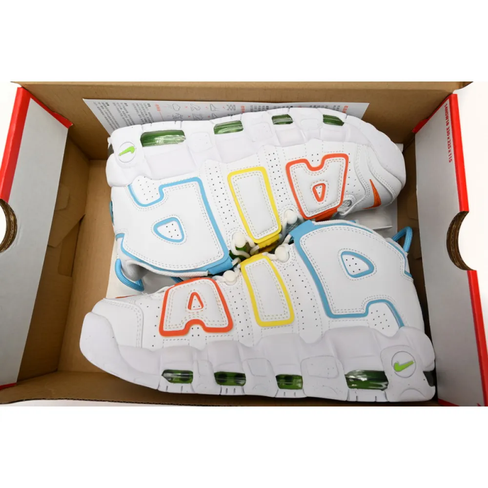 Nike Air More Uptempo 'White Rainbow'