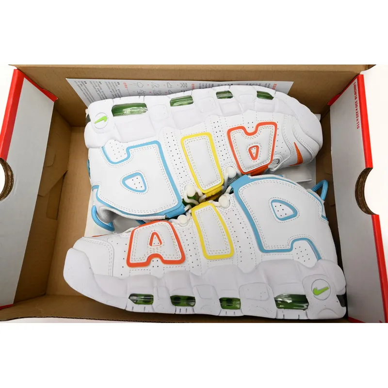 Nike Air More Uptempo 'White Rainbow'