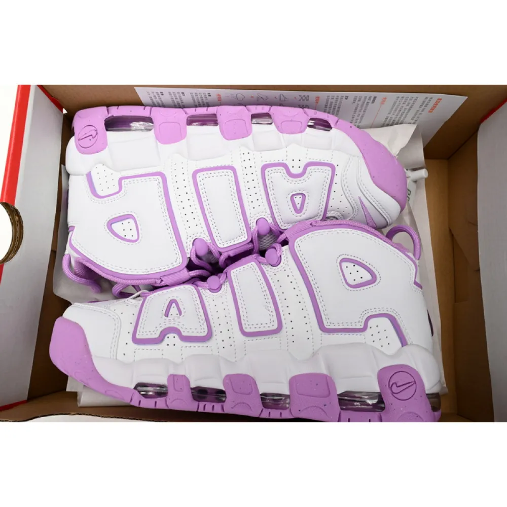 Nike Air More Uptempo GS "White/Purple"