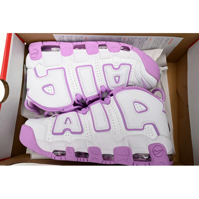Nike Air More Uptempo GS "White/Purple"
