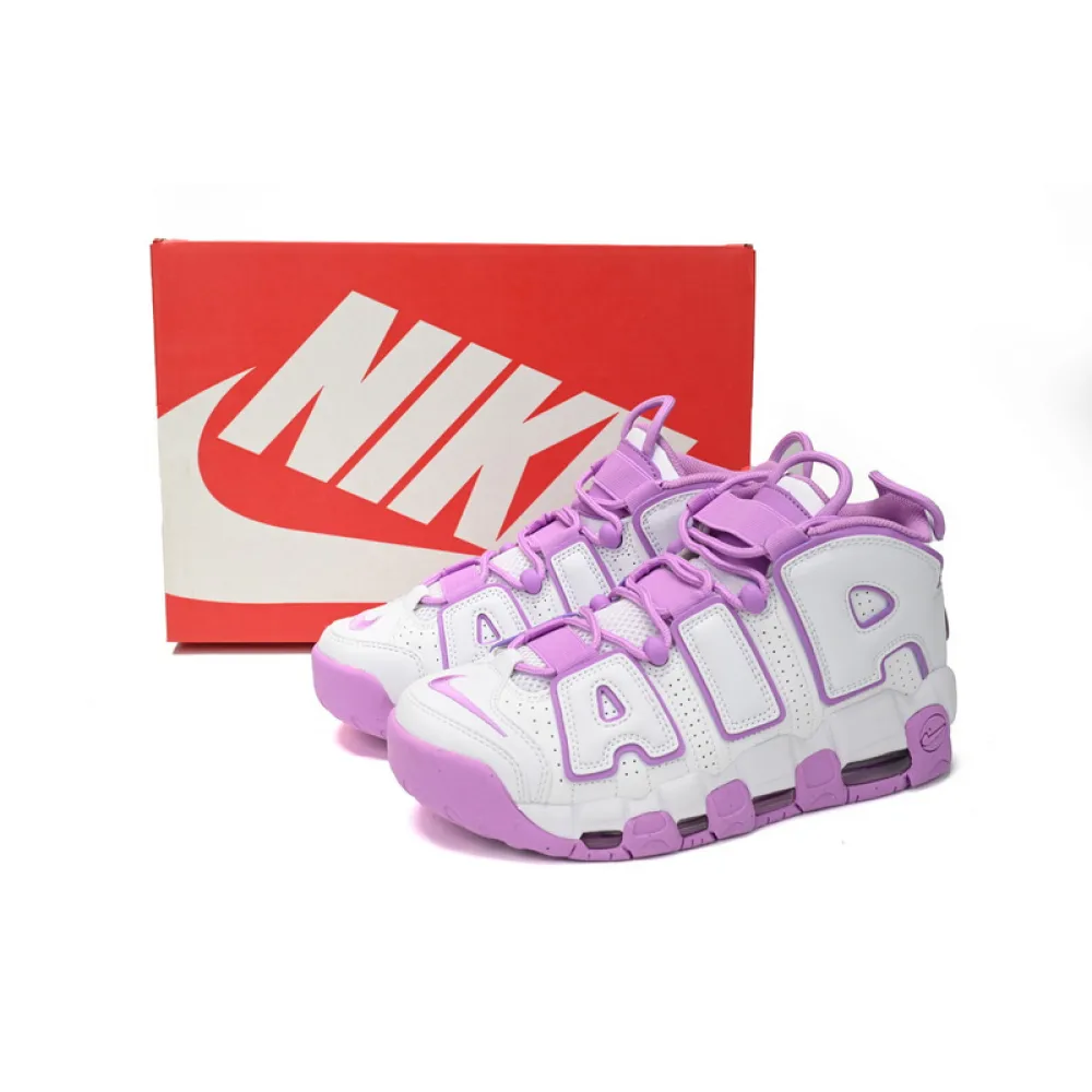 Nike Air More Uptempo GS "White/Purple"