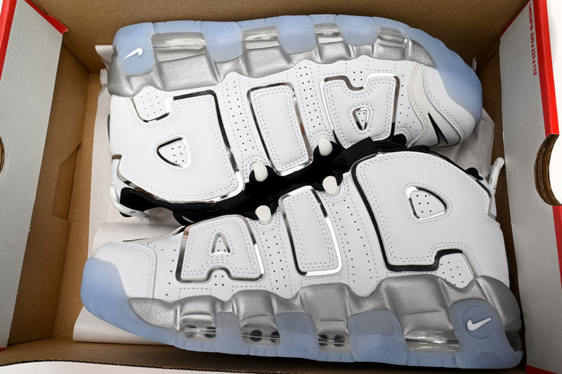 Nike Air More Uptempo Wmns "White Chrome"
