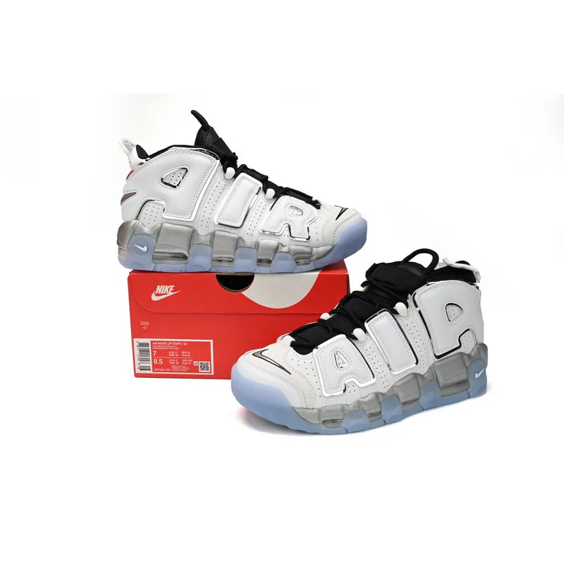 Nike Air More Uptempo Wmns "White Chrome"