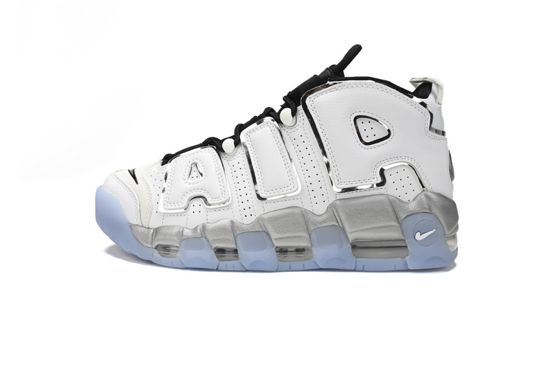 Nike Air More Uptempo Wmns "White Chrome"