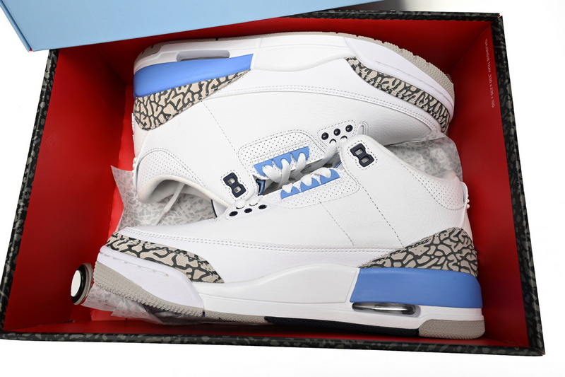 PK Air Jordan 3 “UNC”