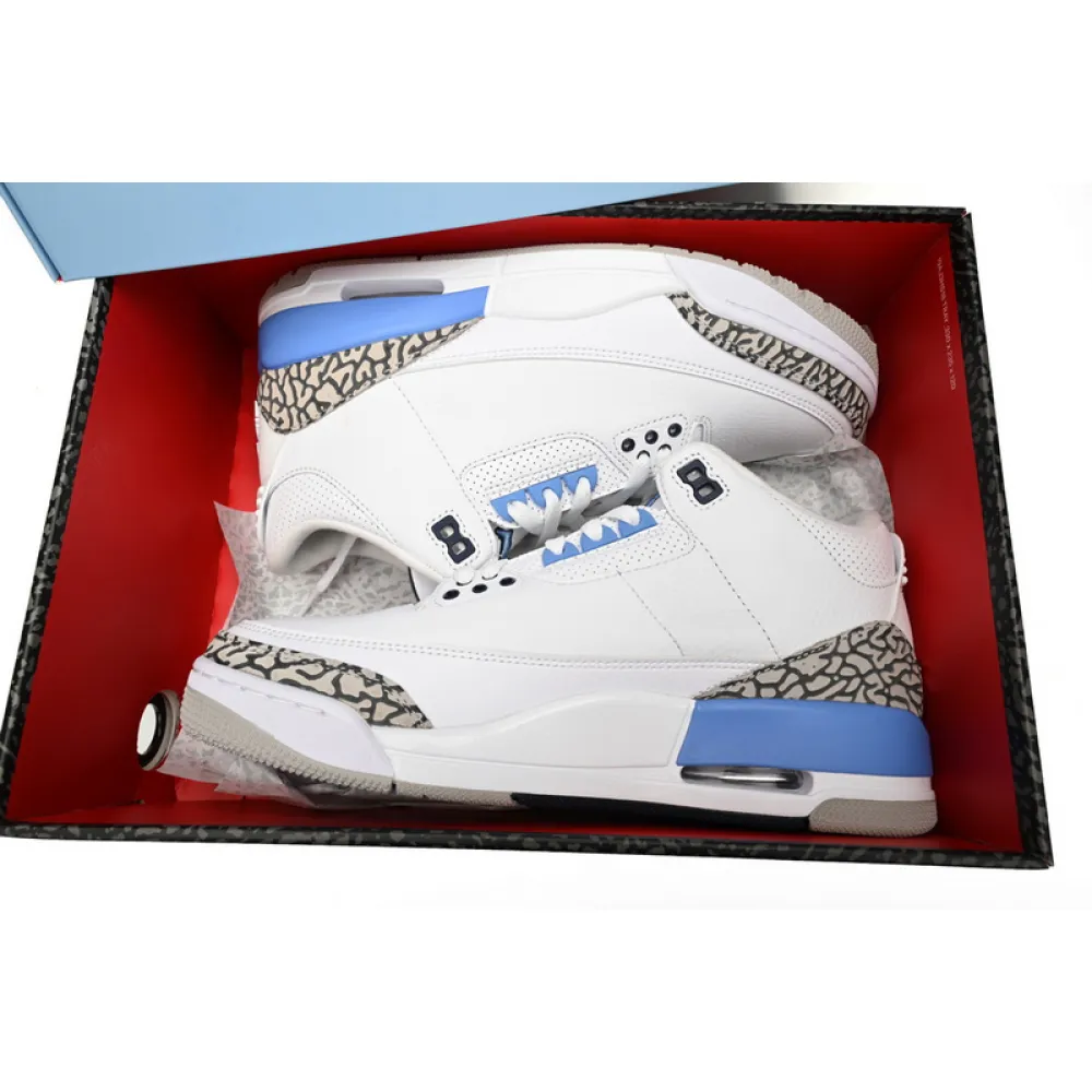 PK Air Jordan 3 “UNC”