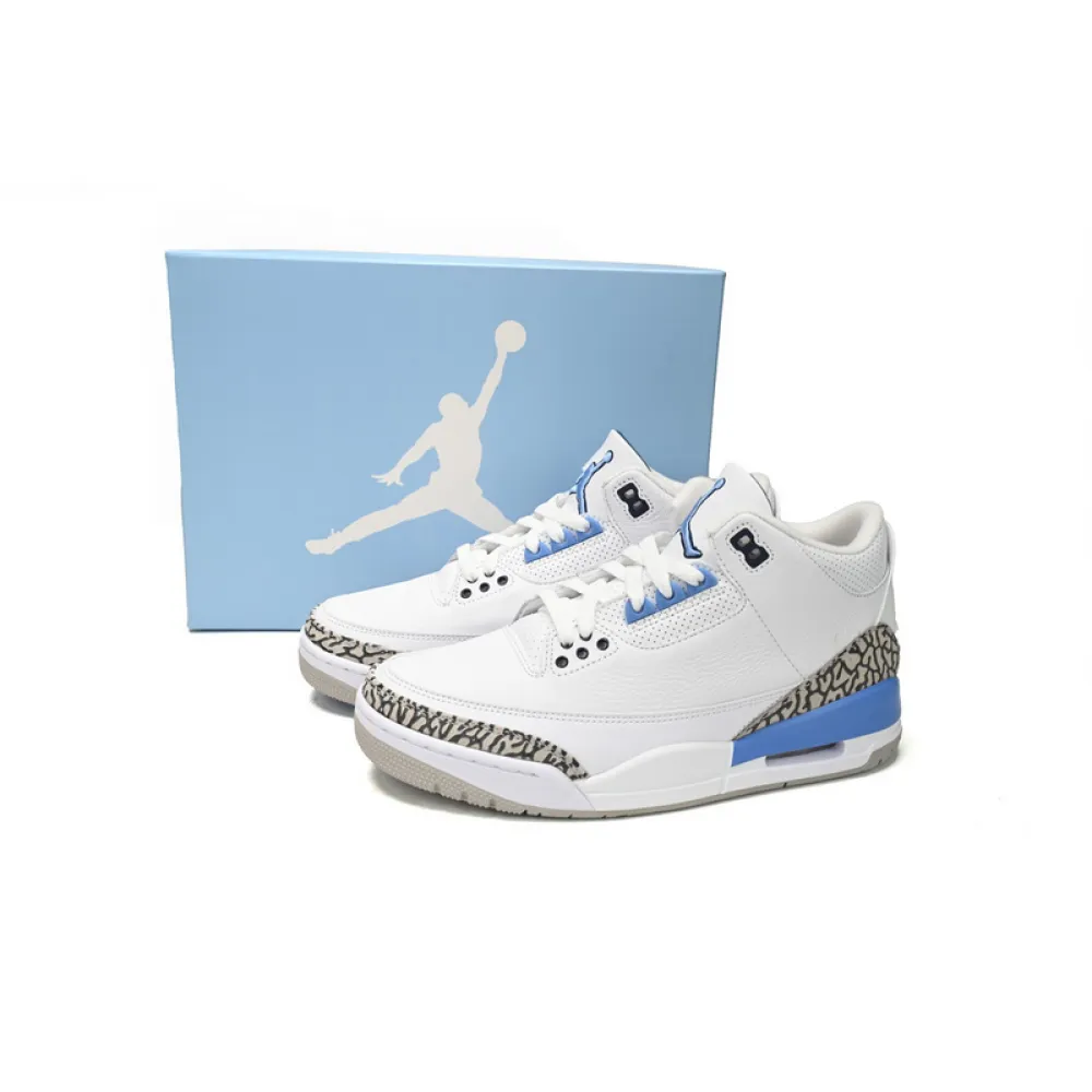 PK Air Jordan 3 “UNC”