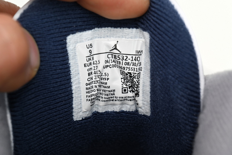 PK Air Jordan 3 "White Navy Cement"