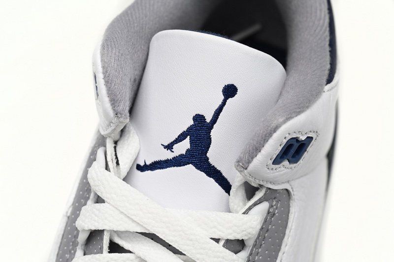 PK Air Jordan 3 "White Navy Cement"